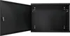 Skriňa RACK 19'' 2U 120 mm Závesná CCTV DVR Stalflex Čierna Náhľad obrázku produktu 8