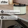 vhbw Faltenfilter kompatibel mit Bosch AdvancedVac 20, Produktbild-Vorschau 3