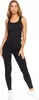 Damen Leggings Sportlich Hohe Taille Blickdicht Gerippt Produktbild-Vorschau 10