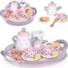 Set da tè in legno per bambini, set da gioco da 15 pezzi Anteprima dell’immagine prodotto 1