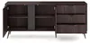 Sideboard Kommode TERZO K195 2D3S Eiche Dunin Dunkel Produktbild-Vorschau 7