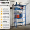 tectake® heavy duty regál s 5 policemi 90,5 x 45,5 x 180,5 Náhled obrázku produktu 3