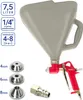 Trichterpistole mit 3 Düsen Putzpistole Spritzpistole 7,5L Produktbild-Vorschau 1