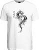 Camiseta para hombre, blanca, talla L, con diseño de dragón Vista previa de la imagen del producto 8