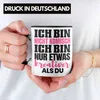 Trendation - Verrückte Freundin Tasse Kaffee-Becher Produktbild-Vorschau 2