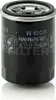 A black oil filter with silver and gray accents, presented on a white background. Anteprima dell’immagine prodotto