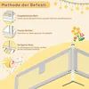 Ikodm 200 cm detská postieľková zábrana, zasúvateľná detská Náhľad obrázku produktu 5