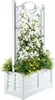 Bama Fioriera Separe Bloemenbak 80x42.5x150 cm Wit Náhled obrázku produktu 3