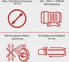 Scheppach Elektro-Kettensäge CSE2700 | 2700 W Motor | 45,5 Produktbild-Vorschau 3