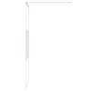 vidaXL Duschwand für Begehbare Dusche Weiß 90x195 cm Produktbild-Vorschau 7