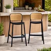 Kondela Barhocker Ravid New Typ 3 - schwarz / beige Produktbild-Vorschau 7
