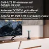DVB-T/DVB-T2 HD Antenne Fernseher 2m Kabel mit Magnetfuß - Produktbild-Vorschau 6