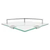 Étagère en verre Étagère d'angle pour la salle de bain max Voir les images du produit 1