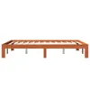 Design Massivholzbett Wachsbraun 120x190 cm Kiefer, Produktbild-Vorschau 5