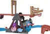 A toy train set with a mine theme, featuring a blue train and track pieces. Náhľad obrázku produktu