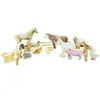Set in legno Ulanik "Fattoria" con figurine di animali, 13 Anteprima dell’immagine prodotto 8