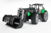 Bruder 3081 Deutz Agrotron X720 avec chargeur frontal Voir les images du produit 3