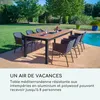 blumfeldt Menorca Expand - Table de jardin, extensible, Voir les images du produit 2
