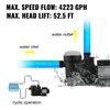 Bazénové čerpadlo VEVOR 750 W 1 HP Bazénová čerpadla Max. Náhled obrázku produktu 2