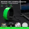 USB wiederaufladbar, 7 Farben, 3 Leuchtmodi, reflektierend Produktbild-Vorschau 3