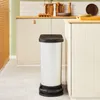 Rotho Paso Pedal Bin 50L Carbon Metallic Voir les images du produit 5