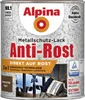 Alpina 750 ml Anti-Rost Metallschutz-Lack, Hammerschlag Produktbild-Vorschau 2
