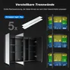 SONNI Armadio a specchio a tre ante 90x65x13cm con Anteprima dell’immagine prodotto 7