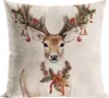 Taie d'oreiller, décorative, Noël 40x40cm Cerf Voir les images du produit 1