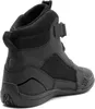 A black motorcycle boot shown from the side and back. Podgląd zdjęcia produktu