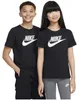 Nike K Nsw Tee Futura Hbr Black/White Black/White M Produktbild-Vorschau 6