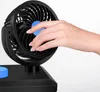 Dvouhlavý USB ventilátor pro přístrojovou desku automobilu Náhled obrázku produktu 7