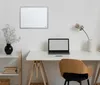 DESQ 4201 Tableau blanc - magnétique - cadre aluminium - 30 Voir les images du produit 7