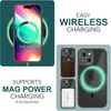 Hybrydowe etui MagSafe do iPhone'a 15 Plus Frosted Hard Podgląd zdjęcia produktu 5