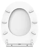 SANILO® WC-bril met zachte sluiting en snelsluiting, wit. Productafbeelding-voorbeeld 6
