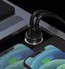 Adattatore USB 2x (metallo, nero) Anteprima dell’immagine prodotto 3