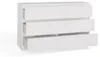 Topeshop K120 BIEL 2X3, Weiß, 6 Schublade(n), Partikelbord, Produktbild-Vorschau 4