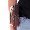 Männer Outdoor Kunstleder Gürtel Gürteltasche Handy Produktbild-Vorschau 3