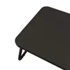 A close-up view of a black table with a folded leg. Anteprima dell’immagine prodotto