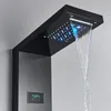 Linuode LED svetelný sprchový panel vodopád dažďová Náhľad obrázku produktu 5