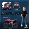 HOMCOM Elektrická čtyřkolka pro děti s USB portem, dětská Náhled obrázku produktu 3