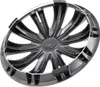 4x 13" Zoll Radkappen Schwarz Radzierblenden Radblenden 13 Produktbild-Vorschau 6