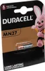 A package of Duracell MN27 batteries, featuring the Duracell bunny mascot. Produktbild-Vorschau