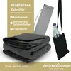 deluxe4home® Hängesessel mit 2 Kissen Hellgrau + Produktbild-Vorschau 5