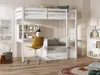 Hochbett 90 x 200 cm mit Schreibtisch, Schlafsofa und Produktbild-Vorschau 4