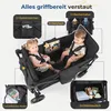 Sekey Faltbar Bollerwagen mit Dach, für 1 bis 2 Kinder, Produktbild-Vorschau 4