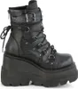 SHAKER-60 Damen Booties von DemoniaCult, Schwarz  , EU 36, Produktbild-Vorschau 5