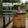 VirtuFit IJsbad XXL Wood Look – 375 l Podgląd zdjęcia produktu 4