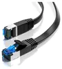JAMEGA RJ45 LAN Flachkabel, 2 m, Schwarz, Produktbild-Vorschau 1