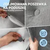 Björn&Schiller Rückenkissen grau 70 cm - Lesekissen für Produktbild-Vorschau 4