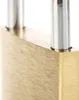 com-four® 4x Vorhängeschloss aus Messing - Vorhangschloss Produktbild-Vorschau 6
